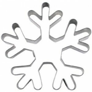 Koekjes uitsteker sneeuwvlok 7 cm
